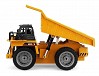 HUINA 1/18TH 2.4G 6CH RC DUMP TRUCK w/DIE CAST CAB