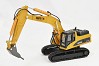 HUINA 1/40 DIECAST DRILL EXCAVATOR STATIC MODEL