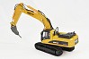 HUINA 1/40 DIECAST DRILL EXCAVATOR STATIC MODEL