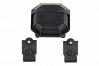 ELEMENT RC ENDURO DIFF COVER AND LOWER 4-LINK MOUNTS, HARD