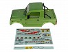 ELEMENT RC ENDURO BUSHIDO BODY SET PAINTED - GREEN