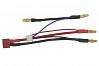 Etronix Balancer Adaptor For Lipo 2S With Deans/4mm/2mm Connector