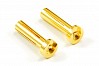 ETRONIX LOW PROFILE 4.0MM MALE GOLD CONNECTOR (2) FOR RIGHT ANGLE