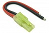 Etronix Male Micro Tamiya Connector With 10cm 18Awg Silicone Wire