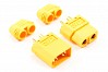 ETRONIX XT-60 CONNECTOR (MALE/FEMALE) w/PROTECTIVE SLEEVE