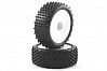 Fastrax 1/10th Mounted Buggy Tyres Lp 'Stub' Front