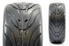 FASTRAX 1/10 STREET/TREAD TYRE 14SP GUN METAL WHEEL