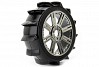 FASTRAX 1/8 PADDLE MOUNTED ON 8-SPOKE WHITE (PR)