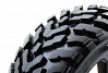 FASTRAX 1/8 TRUGGY ARROW MTD ON 5-SPOKE WHITE 0 OFFSET(PR)