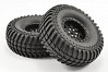 FASTRAX 1:10 CRAWLER PASO 1.9 MOUNTED SCALE WHEEL BLACK