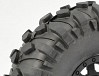 FASTRAX 1:10 CRAWLER BOXER 1.9 MOUNTED SCALE WHEEL BLACK