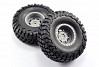 FASTRAX 1:10 CRAWLER GRANITE 2.2 SCALE WHEEL ø140MM TYRE (GREY)(2)