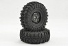 FASTRAX 1:10 CRAWLER SWAMPER 1.9 SCALE WHEEL ø118MM TYRE (BLACK)(2)