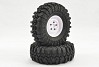 FASTRAX 1:10 CRAWLER SWAMPER 1.9 SCALE WHEEL ø118MM TYRE (WHITE)(2)