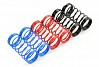 FASTRAX 1/10TH 75mm SPRING SET SOFT/BLUE,MED/RED,HARD/BLACK