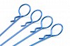 Fastrax Small Metallic Blue Long Body Pin 1/10th