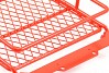 FASTRAX RED ALUMINIUM LUGGAGE RACK w/LED LAMPS L130MM X W110MM