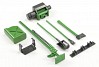 FASTRAX SCALE 6-PIECE TOOL SET GREEN/BLACK PAINTED