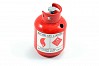 FASTRAX SCALE PAINTED ALLOY GAS BOTTLE RED