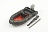 FASTRAX 1/18TH SCALE DINGY BOAT SET w/PARTS 19cm X 9.5cm