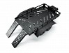 FASTRAX DUAL-AXLE TRAILER w/RAMPS & LEDs (Med 1/12-1/18) - BLACK