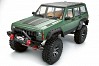 FASTRAX 1/10 ROCKEE FULLCAB & INTERIOR HARDBODY 313mm - GREEN