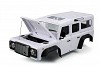 FASTRAX 1/10 RANGER XL HARDBODY & INTERIOR SET 313mm -  White