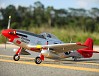 FMS P-51D, RED TAIL, V8, PNP, 1400MM