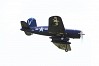FMS F4U, V2, BLUE, PNP, 800MM (NO REFLEX)