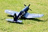 FMS F4U, V2, BLUE, PNP, 800MM (NO REFLEX)
