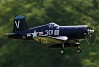 FMS F4U, V2, BLUE, PNP, 800MM (NO REFLEX)