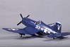 FMS F4U, V2, BLUE, PNP, 800MM (NO REFLEX)