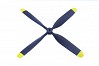 FMS 10.5 x 8 4-BLADE PROPELLOR (ROC HOBBY P-39 AIR COBRA)