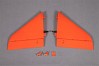 FMS 90MM SUPER SCORPION HORIZONTAL STABILIZER ORANGE