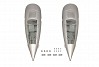 FMS 1700MM F7F TIGERCAT SILVER NACELLES (2PCS)