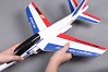 FMS 600MM FREE FLIGHT ALPHA GLIDER KIT (BLUE AND RED)