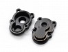 FASTRAX FCX24 BLACK BRASS AXLE HOUSING COVERS (4PC)
