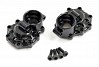FASTRAX TRX-4 ALUMINIUM REAR KNUCKLE PORTAL COVER (2)