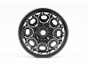FASTRAX TRX-4M CNC BEADLOCK WHEELS (4) - BLACK