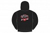 FTX BADGE LOGO BRAND PULLOVER HOODIE BLACK - MEDIUM