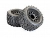 FTX RAMRAIDER GLUED TYRE & WHEEL SET (2PCS)