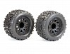 FTX RAMRAIDER GLUED TYRE & WHEEL SET (2PCS)