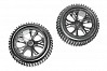 FTX VANTAGE FRONT BUGGY TYRE MOUNTED ON WHEELS (PR) - BLACK