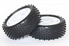 FTX VANTAGE FRONT BUGGY TYRE MOUNTED ON WHEELS (PR) - WHITE