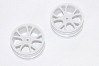 FTX VANTAGE FRONT BUGGY WHEEL 2PCS - WHITE