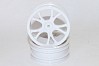 FTX VANTAGE FRONT BUGGY WHEEL 2PCS - WHITE