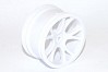 FTX VANTAGE REAR WHEEL 2PCS - WHITE