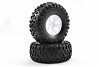 FTX OUTLAW PRE-MOUNTED WHEELS & TYRES - WHITE