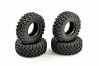 FTX MINI OUTBACK 2.0 SUPER SOFT CRAWLER TYRES (4)