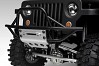 GMADE ALUMINIUM SKID PLATE SILVER FOR GS01 FRONT BUMPER